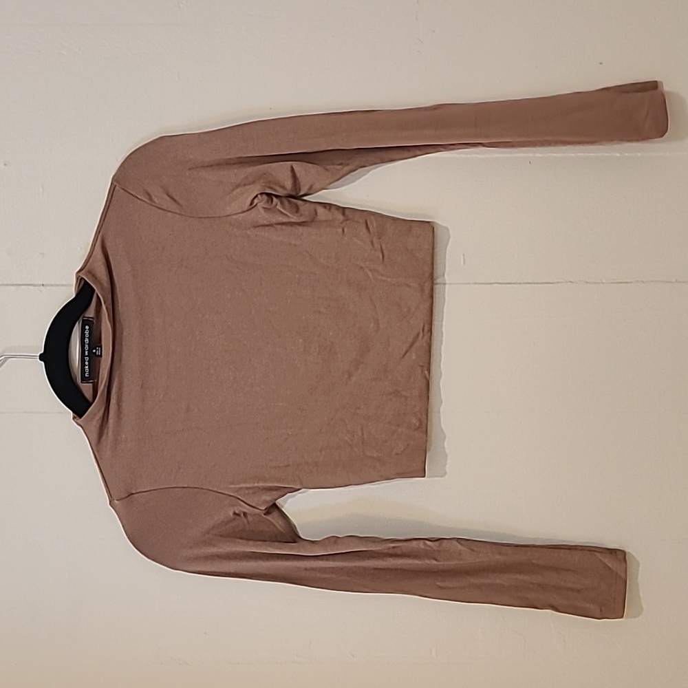 Naked Wardrobe Cropped Long Sleeve